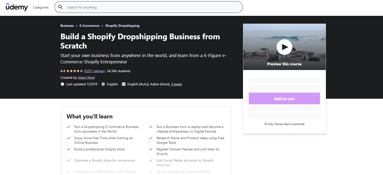 Build a Shopify Dropshipping Biz From Scratch Build a Dropshipping Business from Scratch