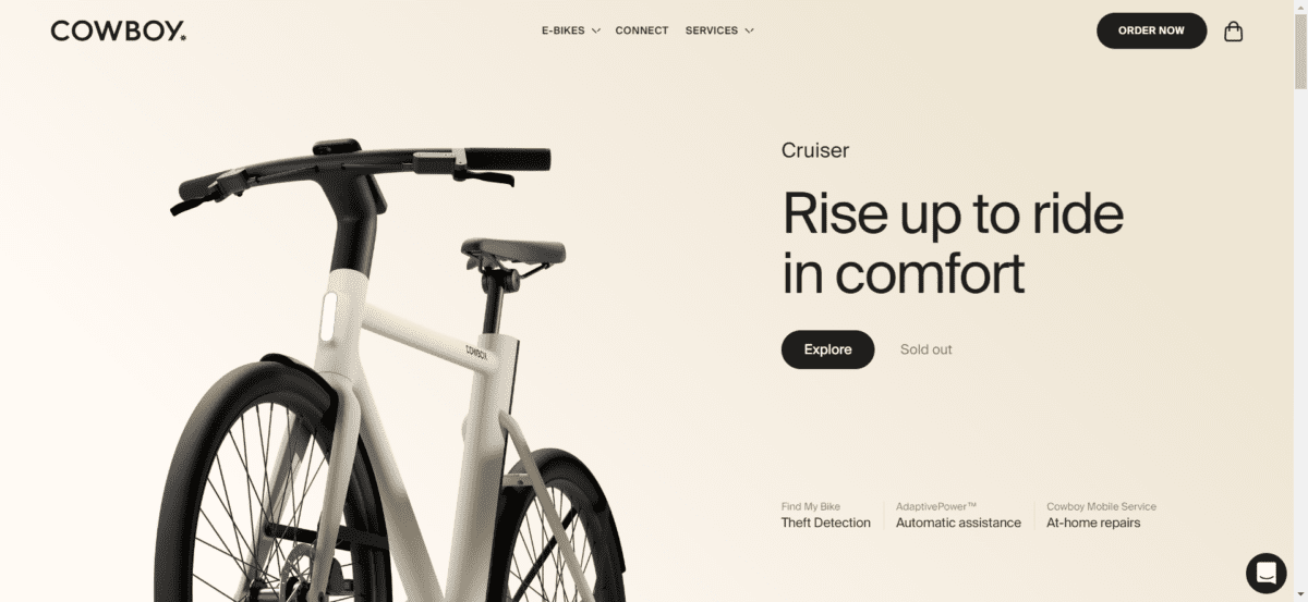 Cowboy Electric Bike for Urban Riders United States Cowboy electric bike homepage