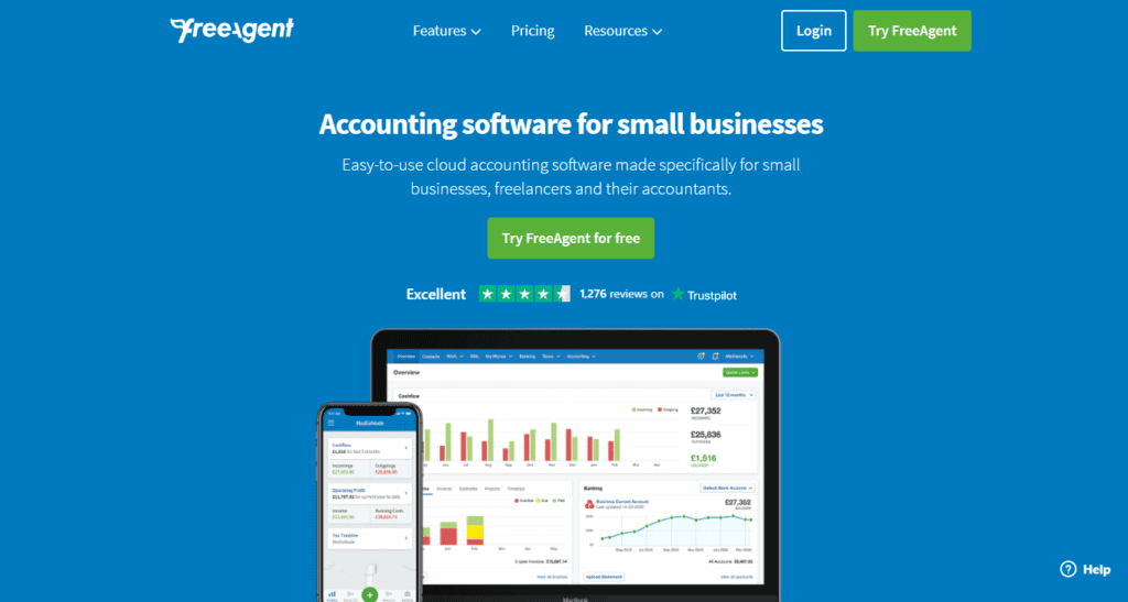 Easy to use small business software FreeAgent Easy To Use Small Business Software Freeagent