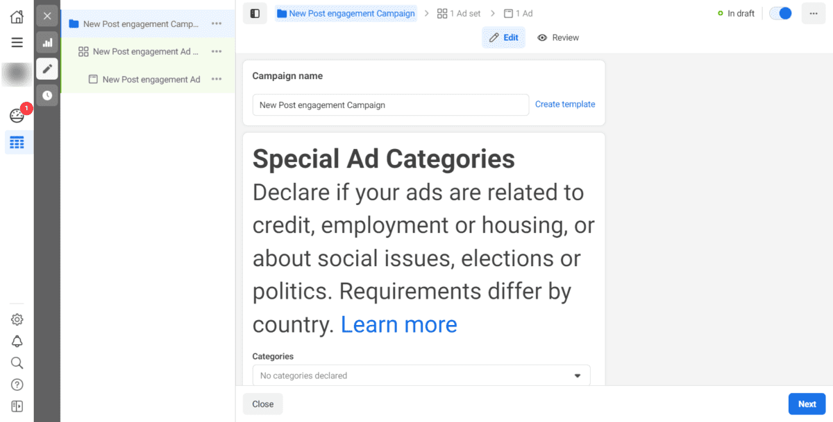 Facebook Ads Manager Campaign 2 Facebook Ads Special Ad Categories