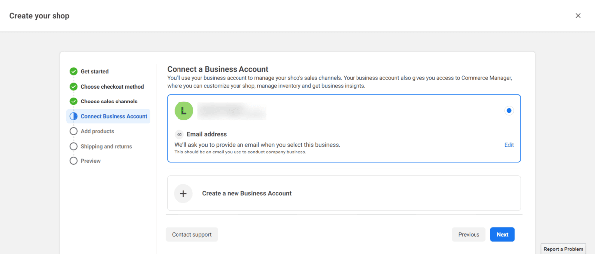 Facebook Connect Business Account Facebook Connect Business Account