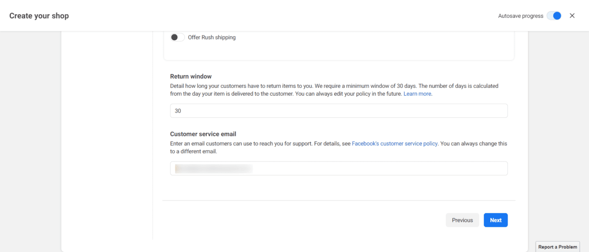 Facebook Facebook Returns and Customer Service Facebook Returns and Customer Service