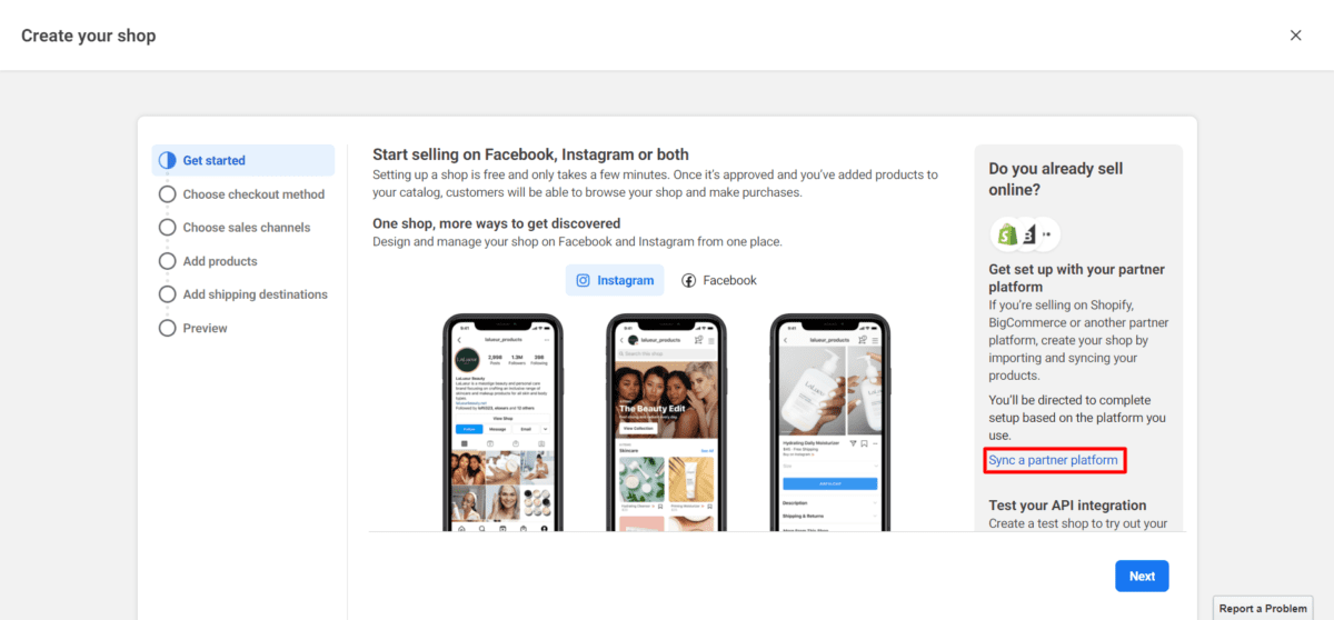 Facebook Sync a Partner Platform Facebook Sync a Partner Platform