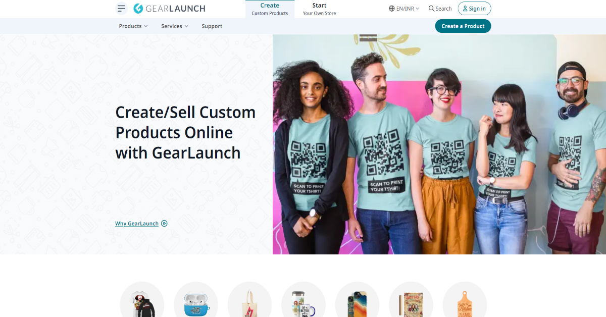 GearLaunch Homepage Overview GearLaunch Homepage Overview