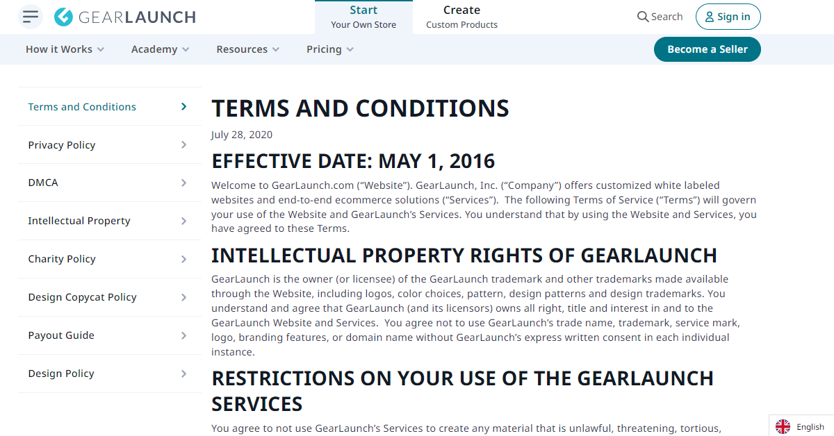 Gearlaunch Terms Page 2024 1 Gearlaunch Terms Page 2024 1