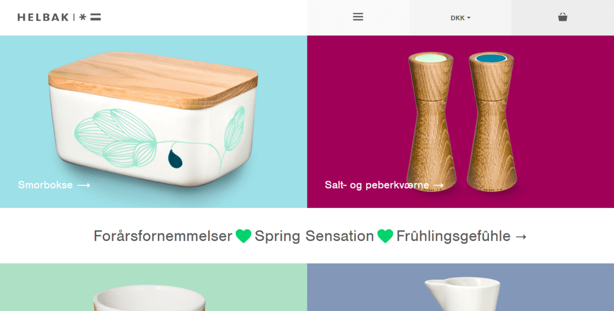 helbak.com Screenshot Helbak Homepage