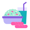 Icons For Ecommerce Service Page Food Beverage Food & Beverage