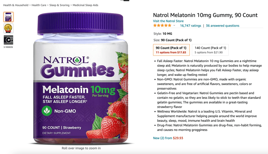 image 14 Melatonin Gummies