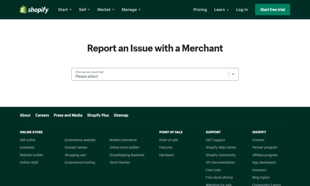 image 20 Shopify Report an Issue With a Merchant