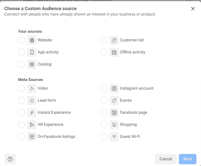 image 20 Facebook Custom Audiences