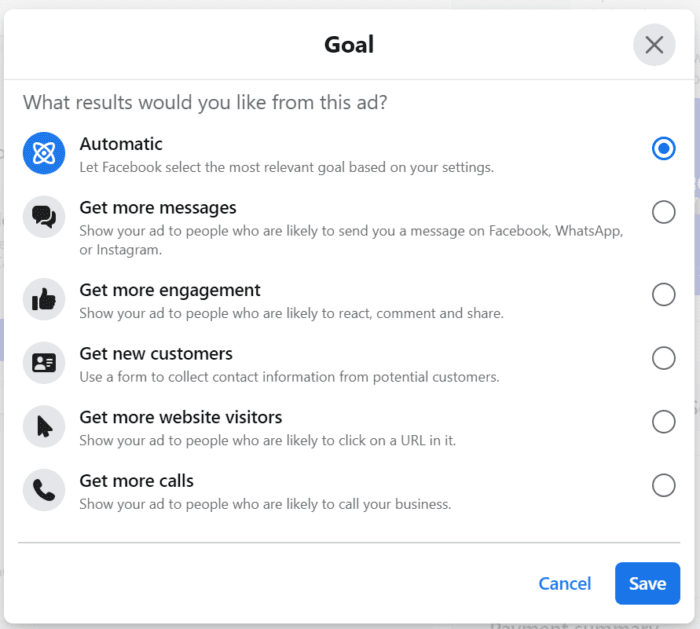 image 27 Facebook Ad Goals