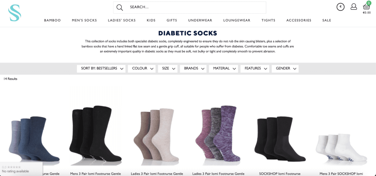 image 42 Diabetic Socks