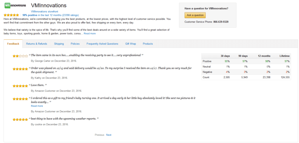 image 7 How To Manage Amazon Customer Service
