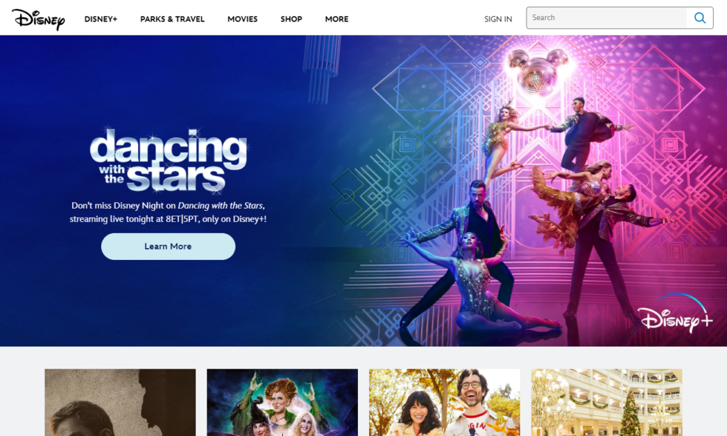 image 9 Disney Homepage