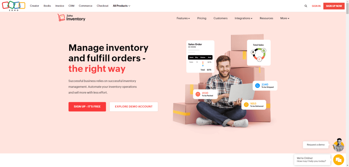 Inventory management software Online inventory management for US businesses Zoho Inventory Zoho Inventory