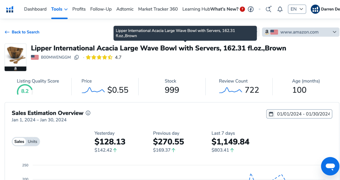 Listing Analyzer 1 Listing-Analyzer-1-Helium 10