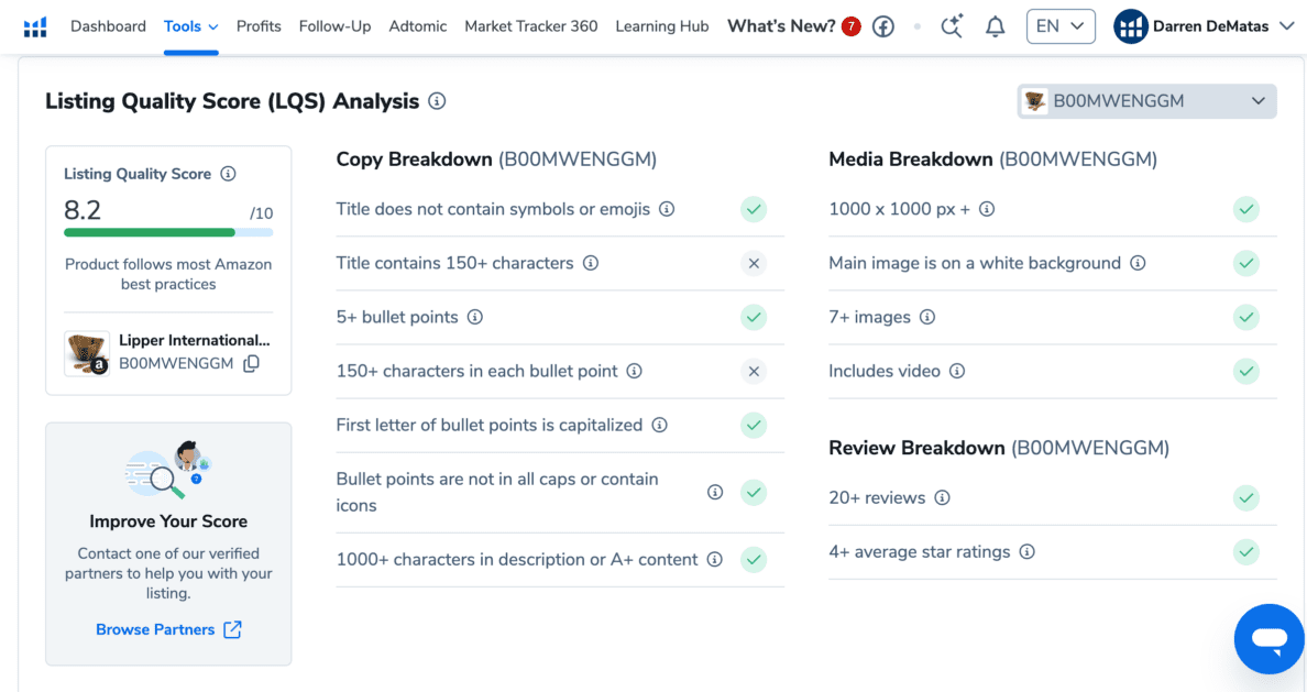Listing Analyzer 2 Listing Analyzer 2