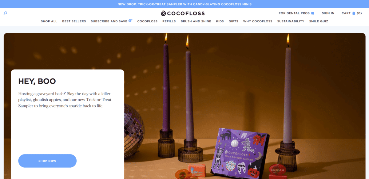 Luxury Dental Floss Floss Subscriptions at Cocofloss Cocofloss Homepage