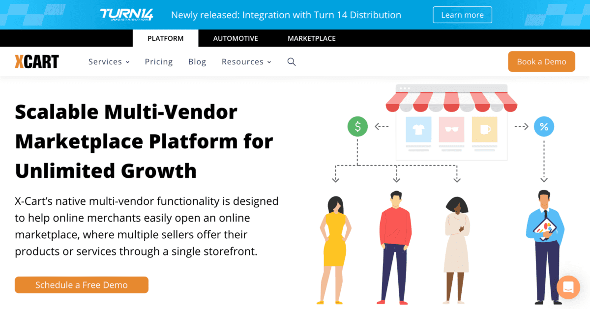 Multi Vendor Marketplace Software for eCommerce Stores X-Cart Multi-Vendor Marketplace