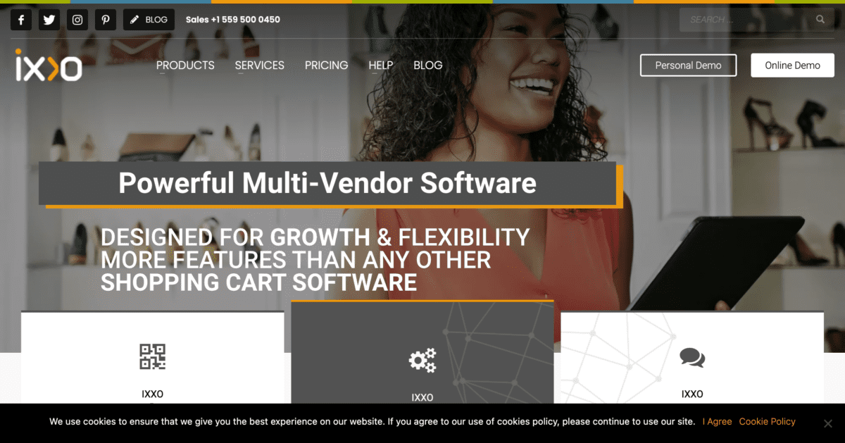 Multi Vendor Platform and Shopping Cart Software eCommerce Solutions IXXOcart Multi-Vendor