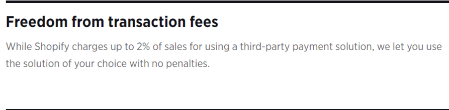 Online Payment Gateways Credit Card Solutions BigCommerce BigCommerce Transaction Fees