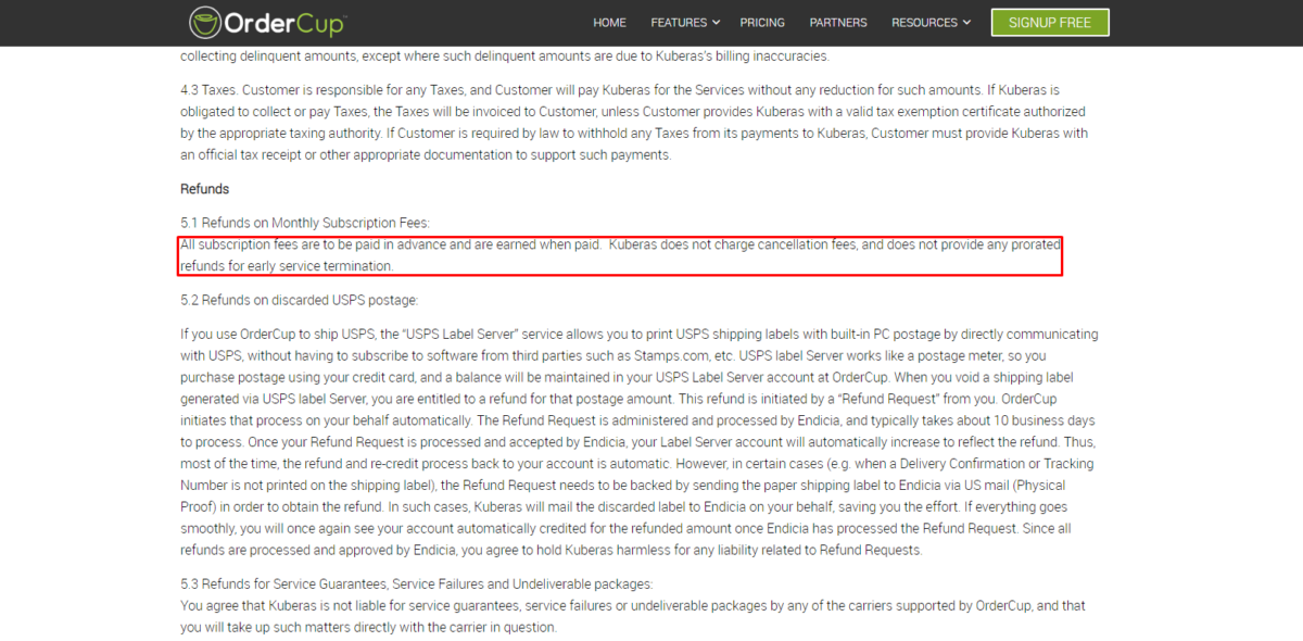 OrderCup Refund Policy OrderCup Refund Policy