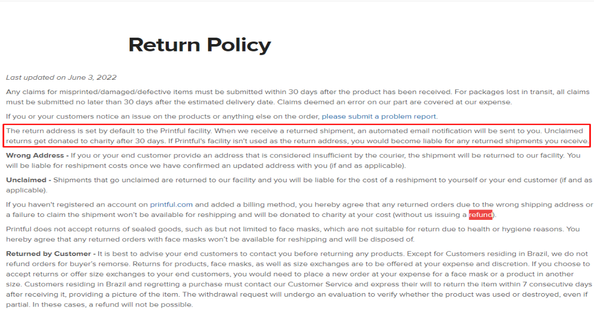 Printful Refund Policy1 Printful Refund Policy
