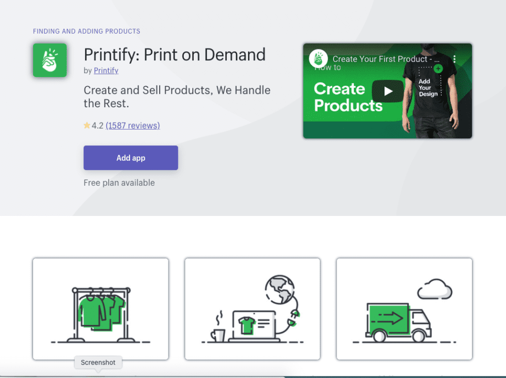 Printify Shopify App Printify Shopify app