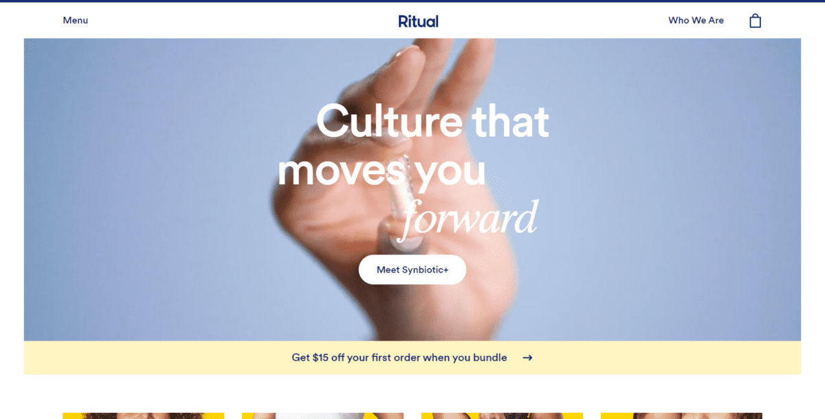 ritual.com Screenshot Ritual