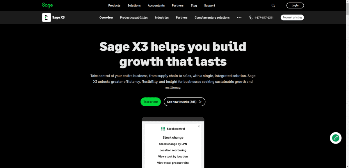 Sage Business Cloud X3 Sage US Sage X3 Warehouse Management Software