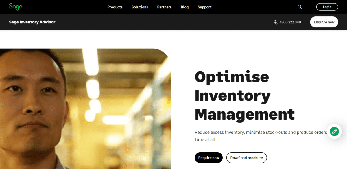 Sage Inventory Advisor Cloud Business Software Sage AU Sage Inventory Advisor