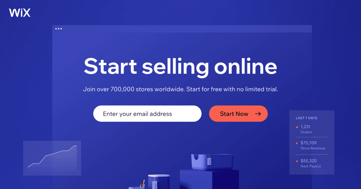 Sell Online with Wix eCommerce Wix.com Home Page Wix