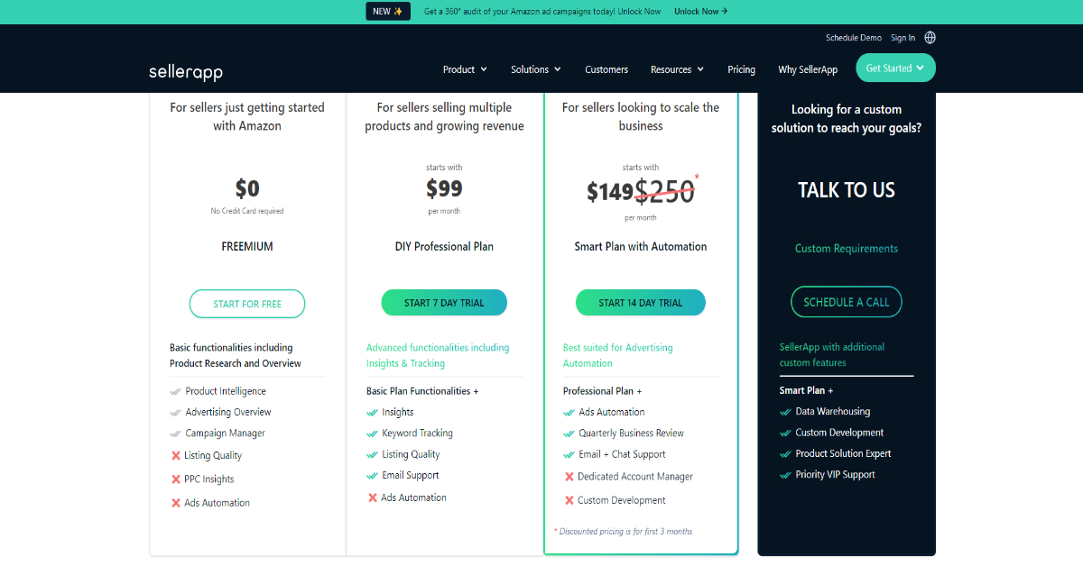 Sellerapp Pricing Sellerapp Pricing