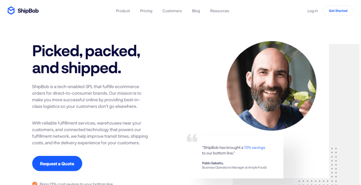 ShipBob Ecommerce Fulfillment Solutions for Online Brands ShipBob Shipbob Ecommerce Fulfillment Solutions For Online Brands Shipbob