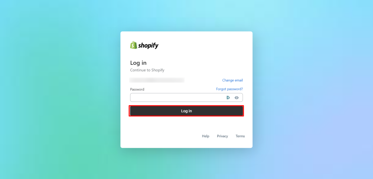 Shopify Login Shopify Login