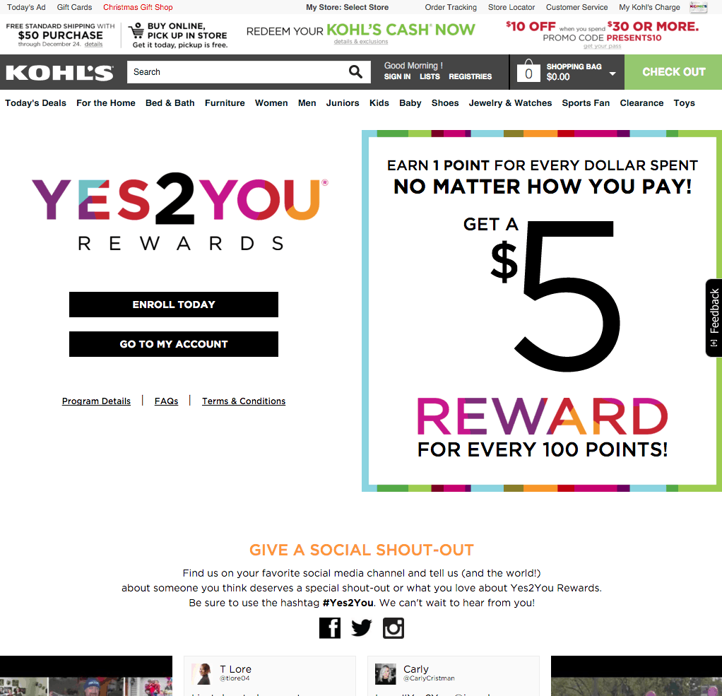 Sign Up for Kohl s Rewards Yes2You Rewards Kohl s Sign Up for Kohl s Rewards Yes2You Rewards Kohl s