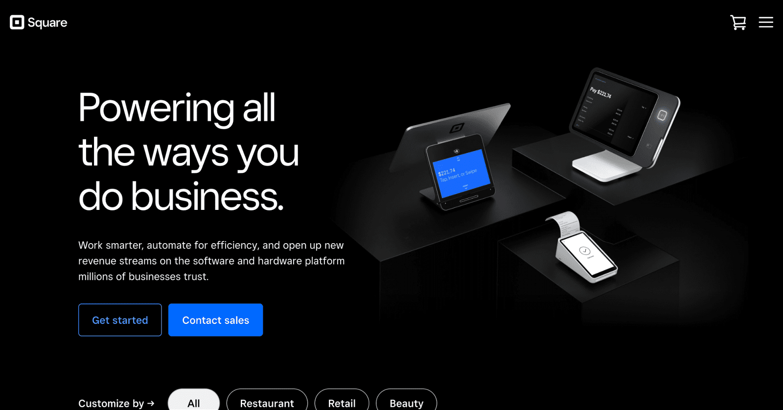 Square POS Screenshot Square POS Screenshot