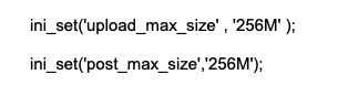 upload size 1 upload size