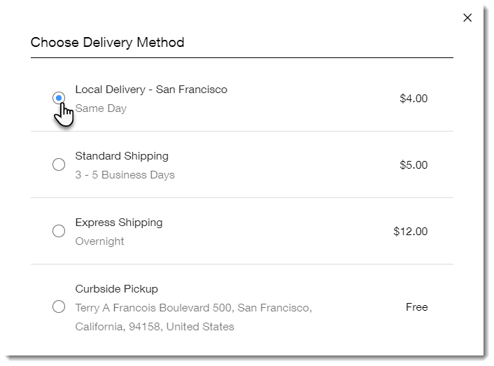 Wix Shipping Shipping With Wix
