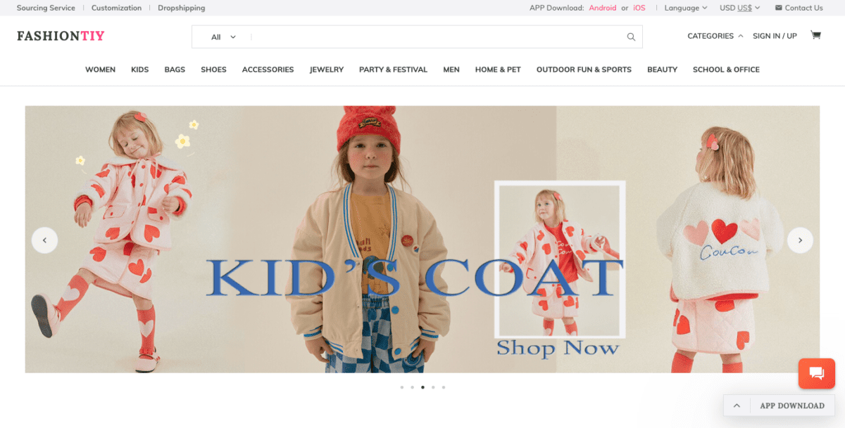 www.fashiontiy.com index.htmlScreenshot 1 Fashion TIY