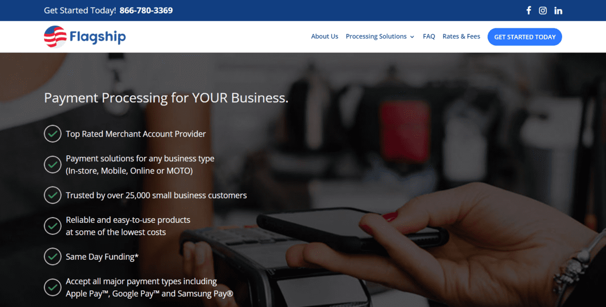 www.flagshipmerchantservices.com Screenshot Flagship Merchant Services