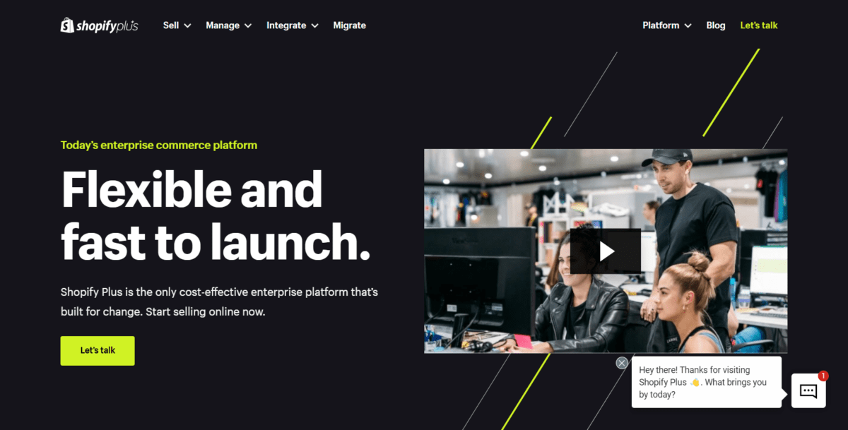 www.shopify.com plusScreenshot Shopify Plus