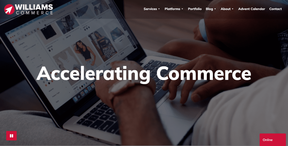 www.williamscommerce.com Screenshot Williams Commerce