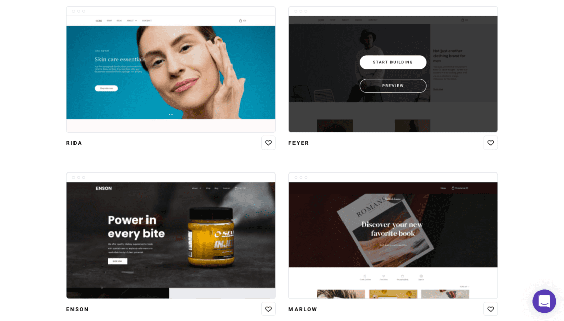 Zyro Zyro templates